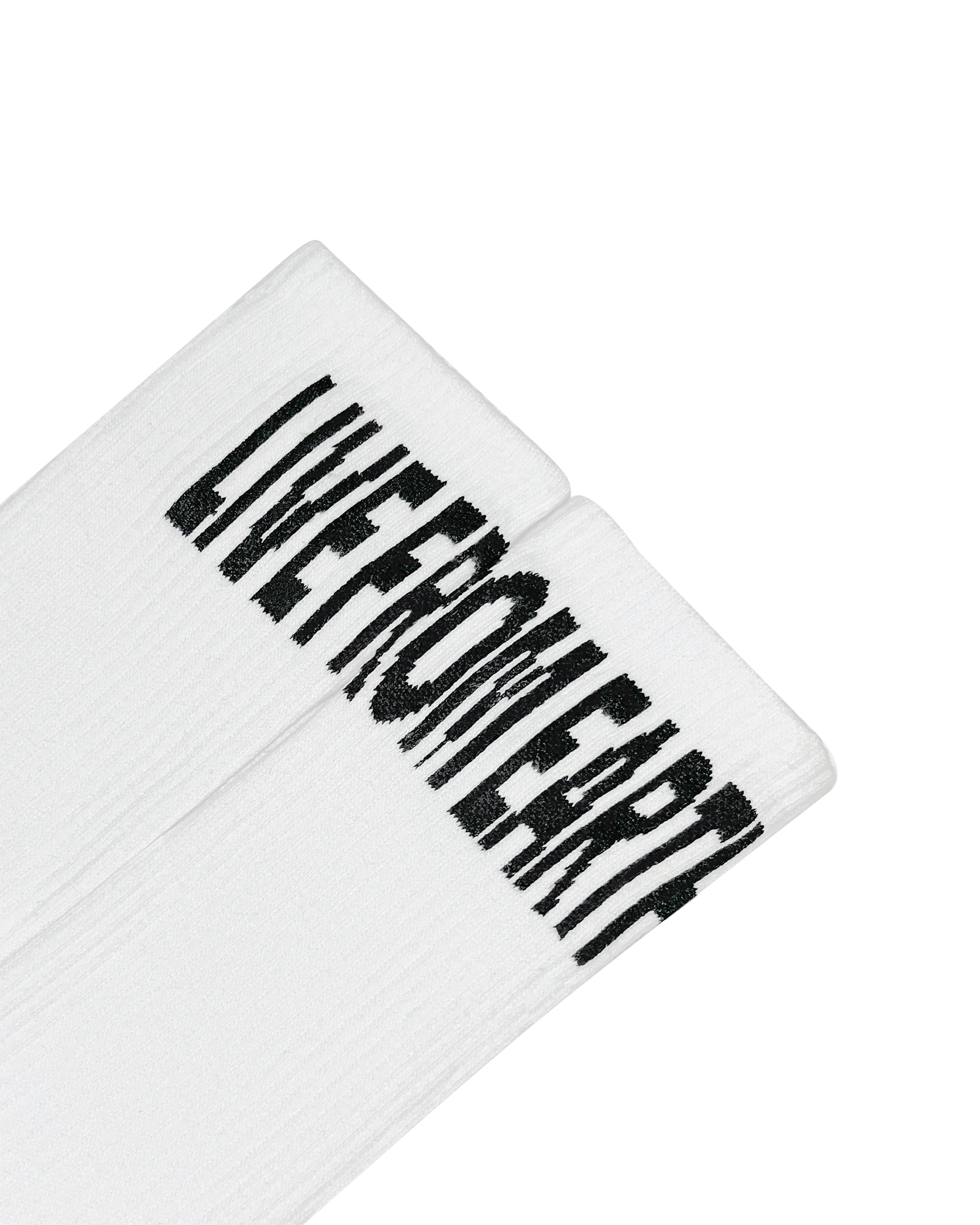 LFE Strechted Logo Socks - White