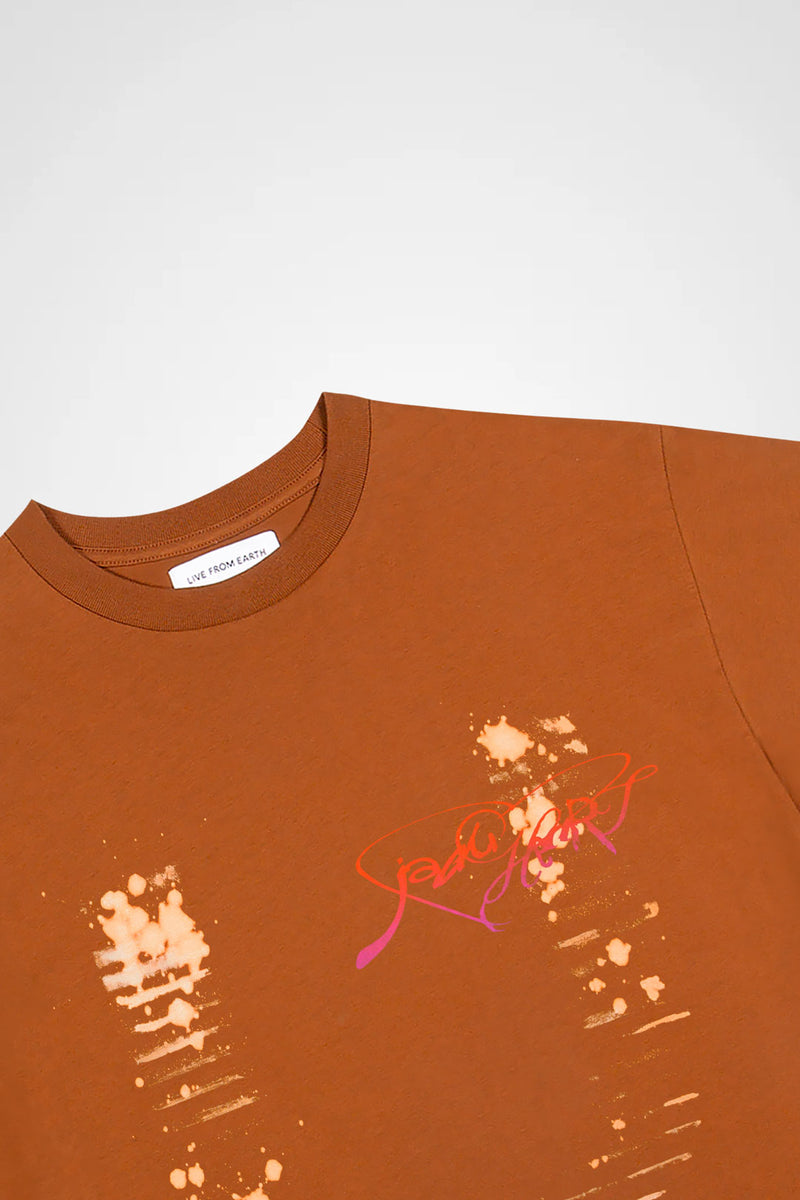 LFE x Jadu Heart Workshop Shirt - Autumn Brown