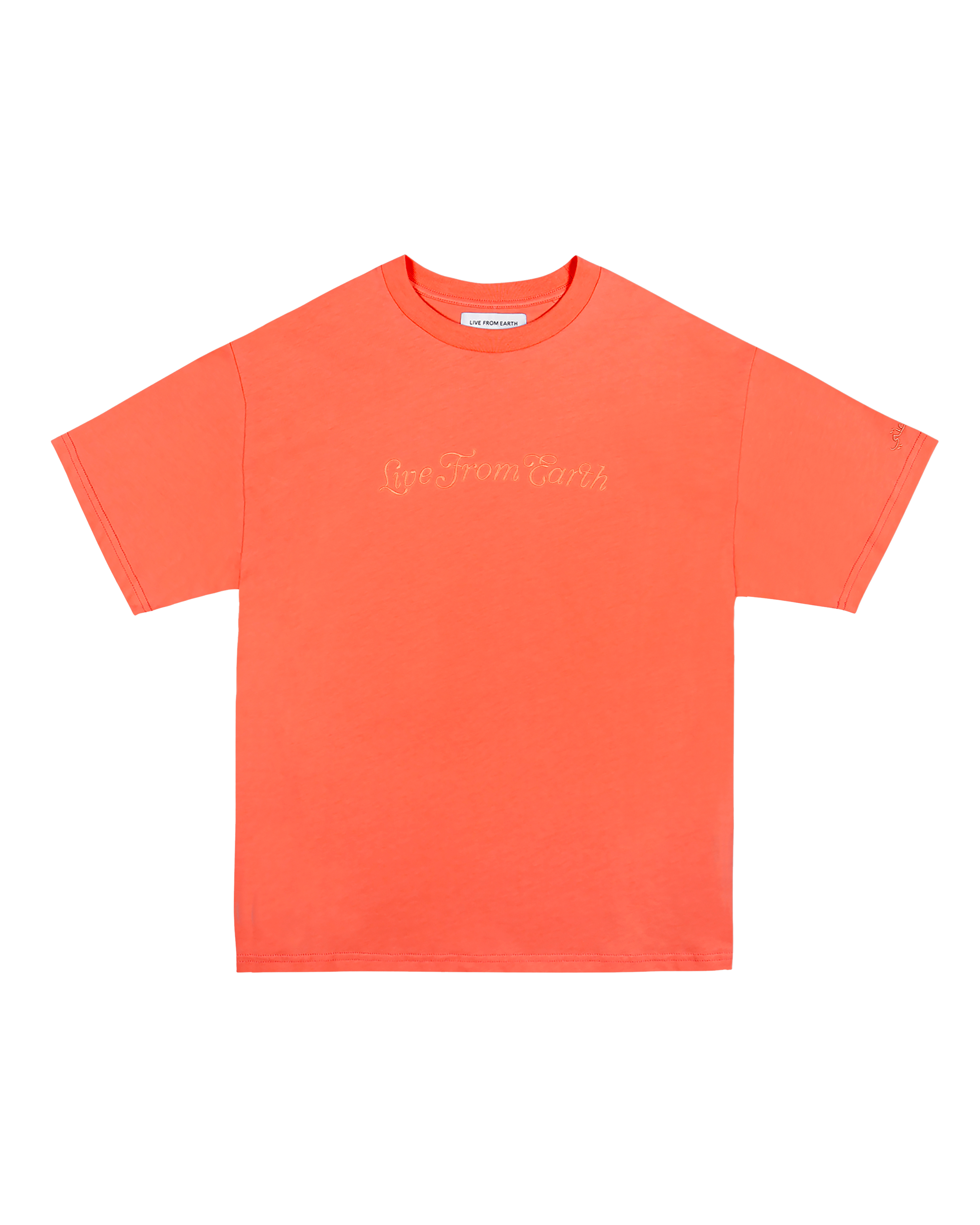 LFE Classy Logo Shirt – Neon Peach