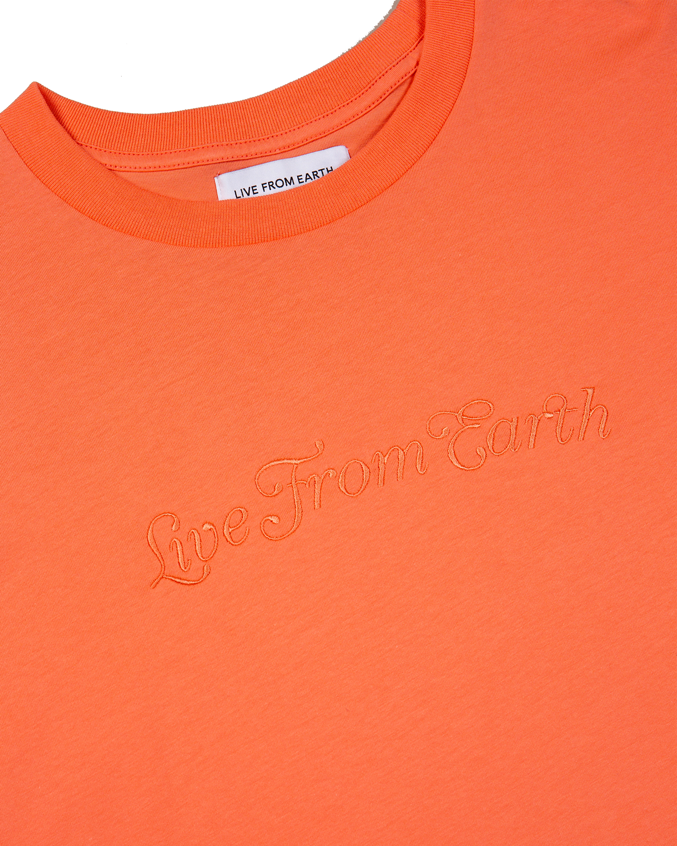 LFE Classy Logo Shirt – Neon Peach